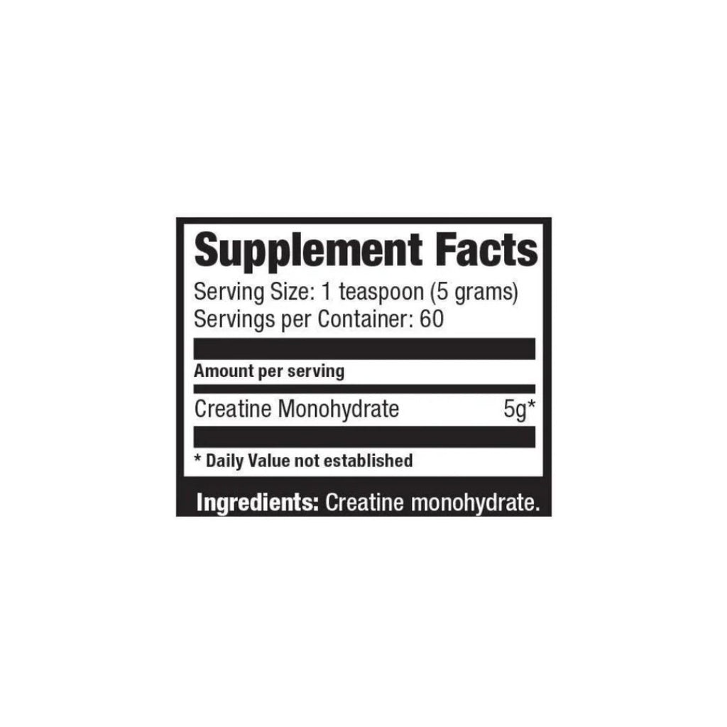 Ultimate Nutrition Creatine Monohydrate - 300g - 60 Servings for Strength & Muscle Mass