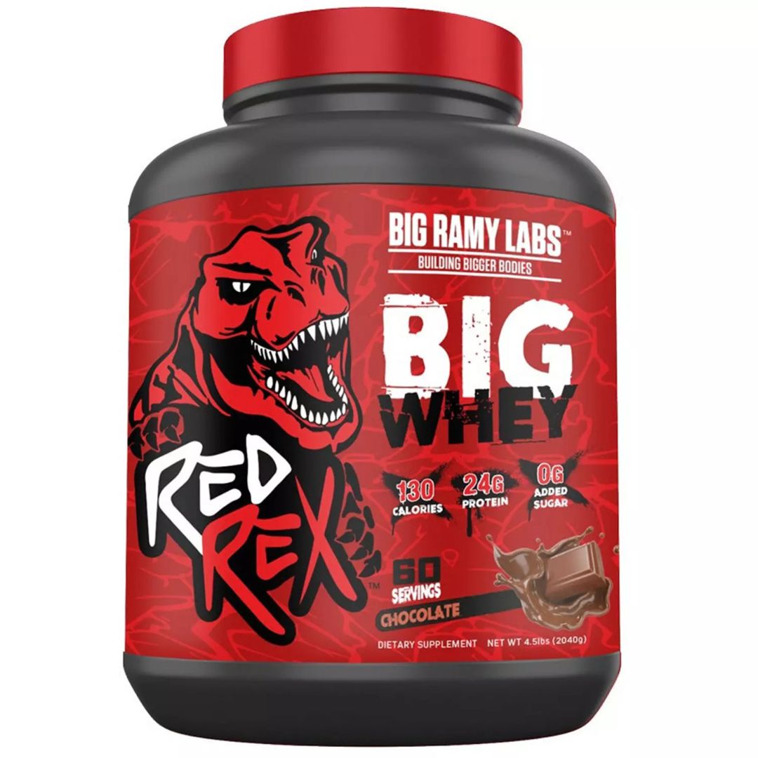 Big Ramy Labs Red Rex Big Whey – High‑Quality Whey Protein, 2 kg, 60 Servings