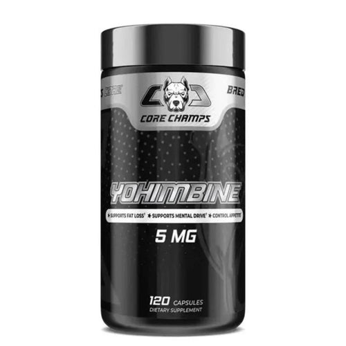 Core Champs Yohimbine HCl – Fat Burner & Energy Capsules – Muscle Road Supplements