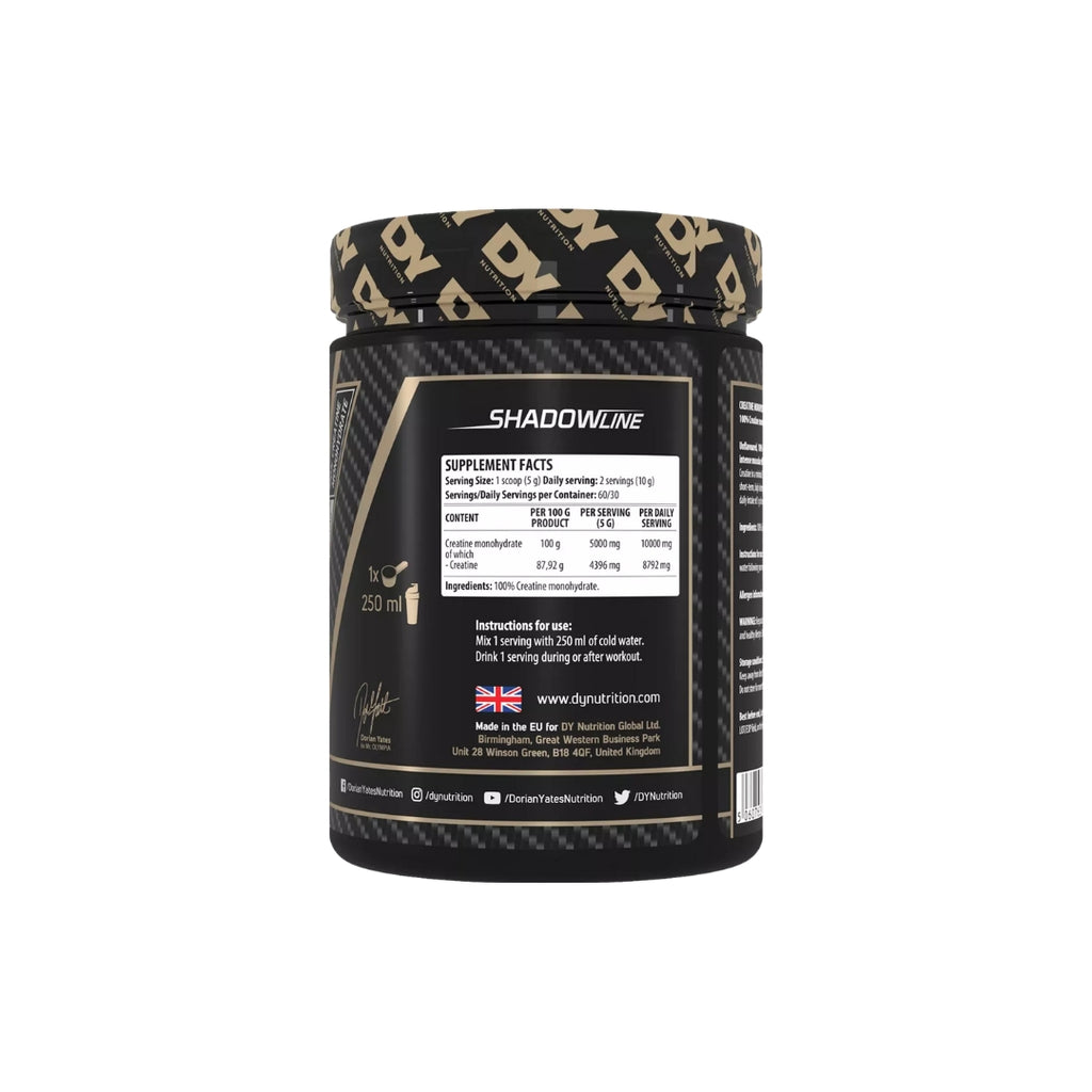 DY Nutrition Creatine Monohydrate Powder 300g – Boosts Strength & High-Intensity Performance