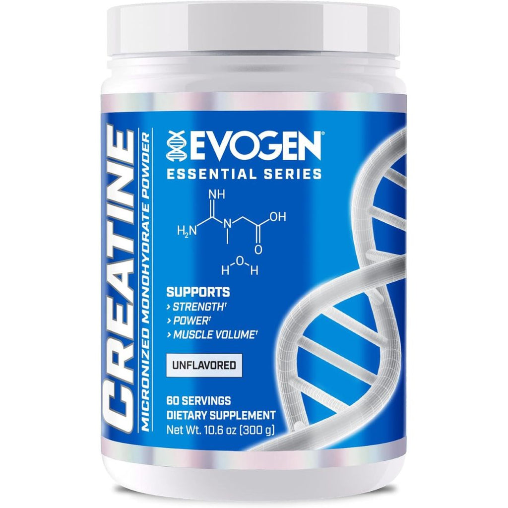Evogen Pure Creatine Monohydrate – Unflavored – 60 Servings