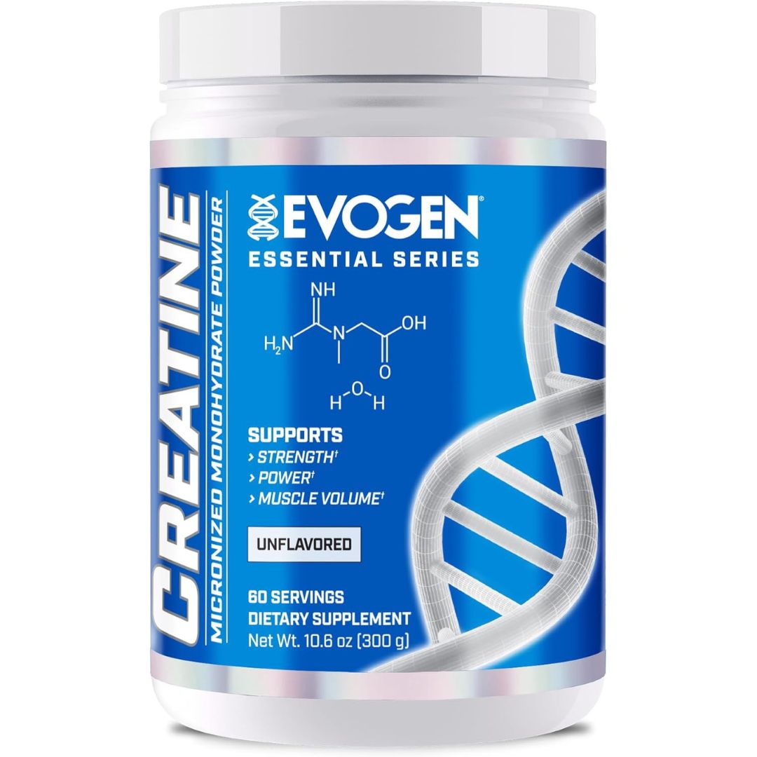 Evogen Pure Creatine Monohydrate – Unflavored – 60 Servings