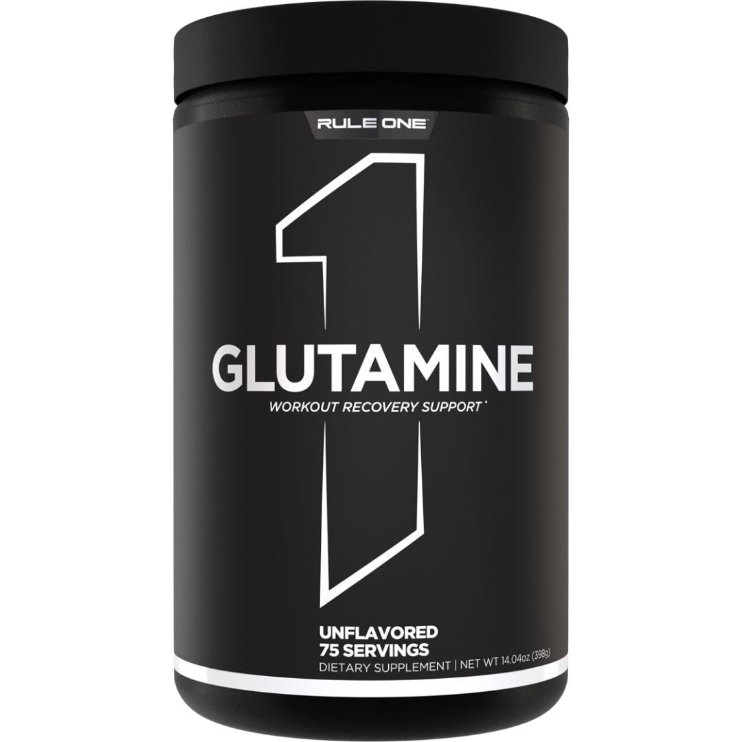Rule 1 Glutamine – 75 Servings, Unflavored – Supports Muscle Recovery & Immune Health
