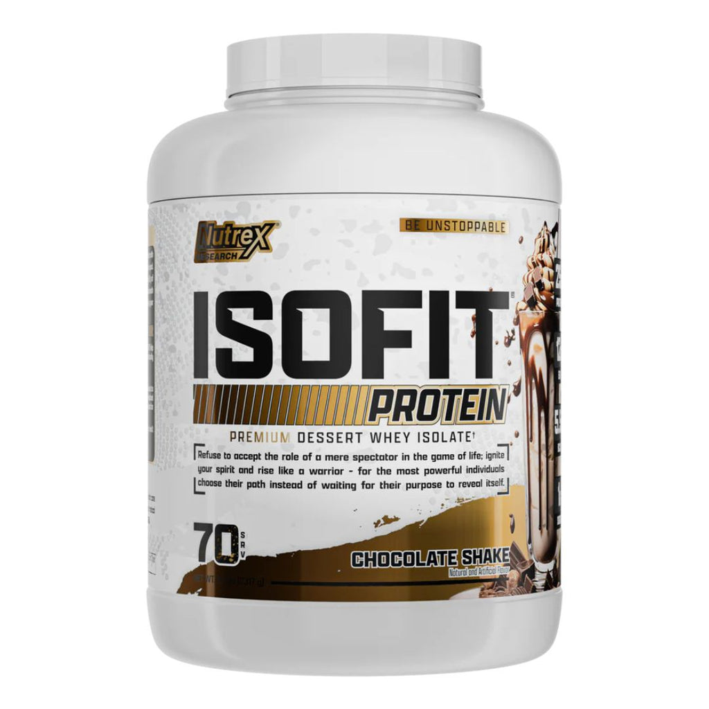 Nutrex Research IsoFit – 70 Servings (2.3kg), High-Quality Protein for Muscle Growth & Recovery