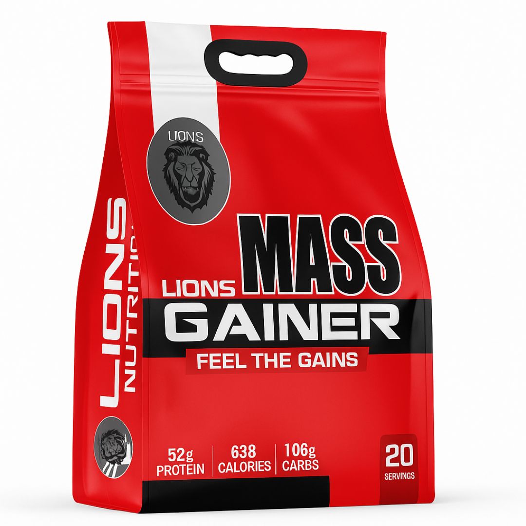 Lions Nutrition Mass Gainer 5 kg | 20 Servings