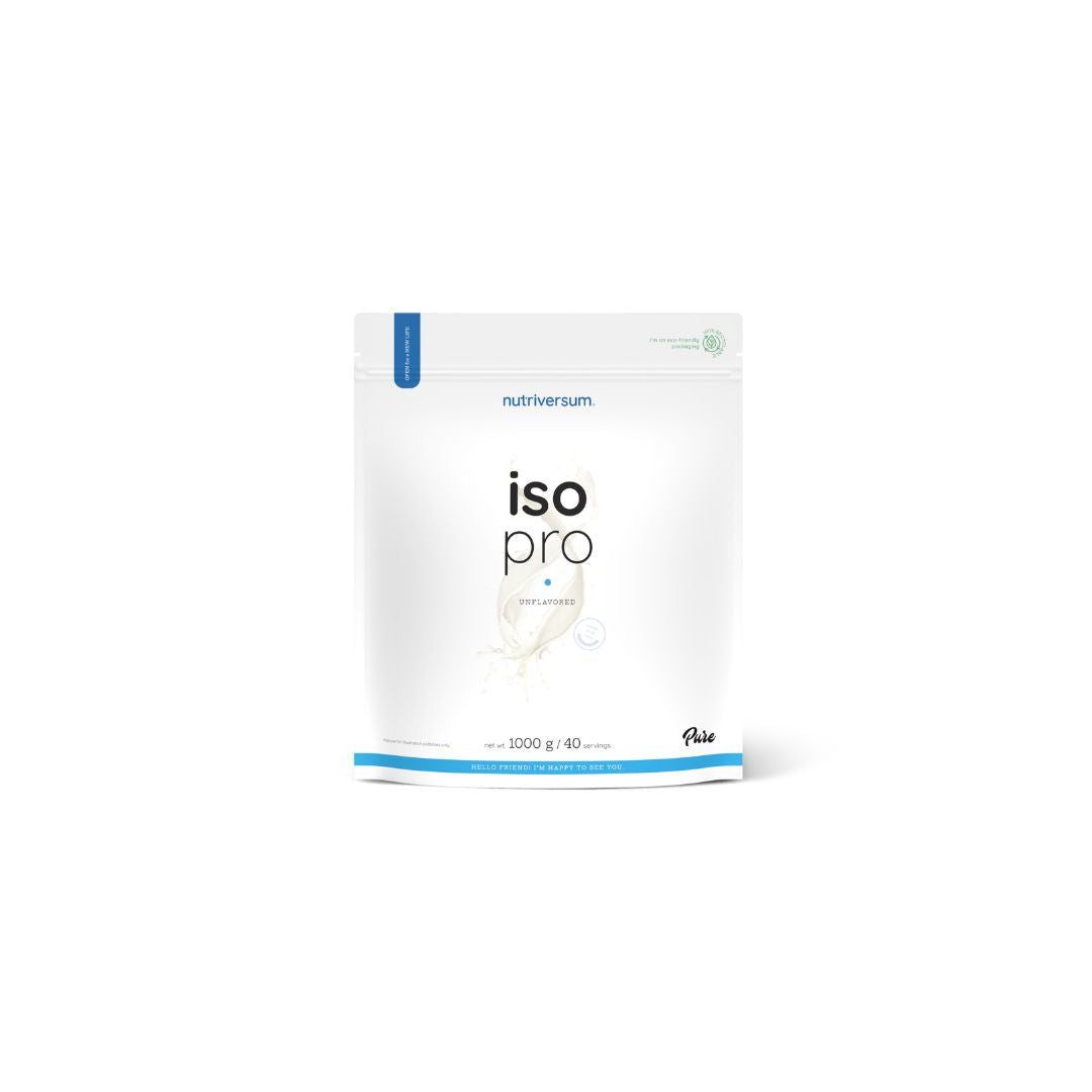 Nutriversum ISO Pro – 1kg Pure Whey Protein Isolate for Lean Muscle & Recovery
