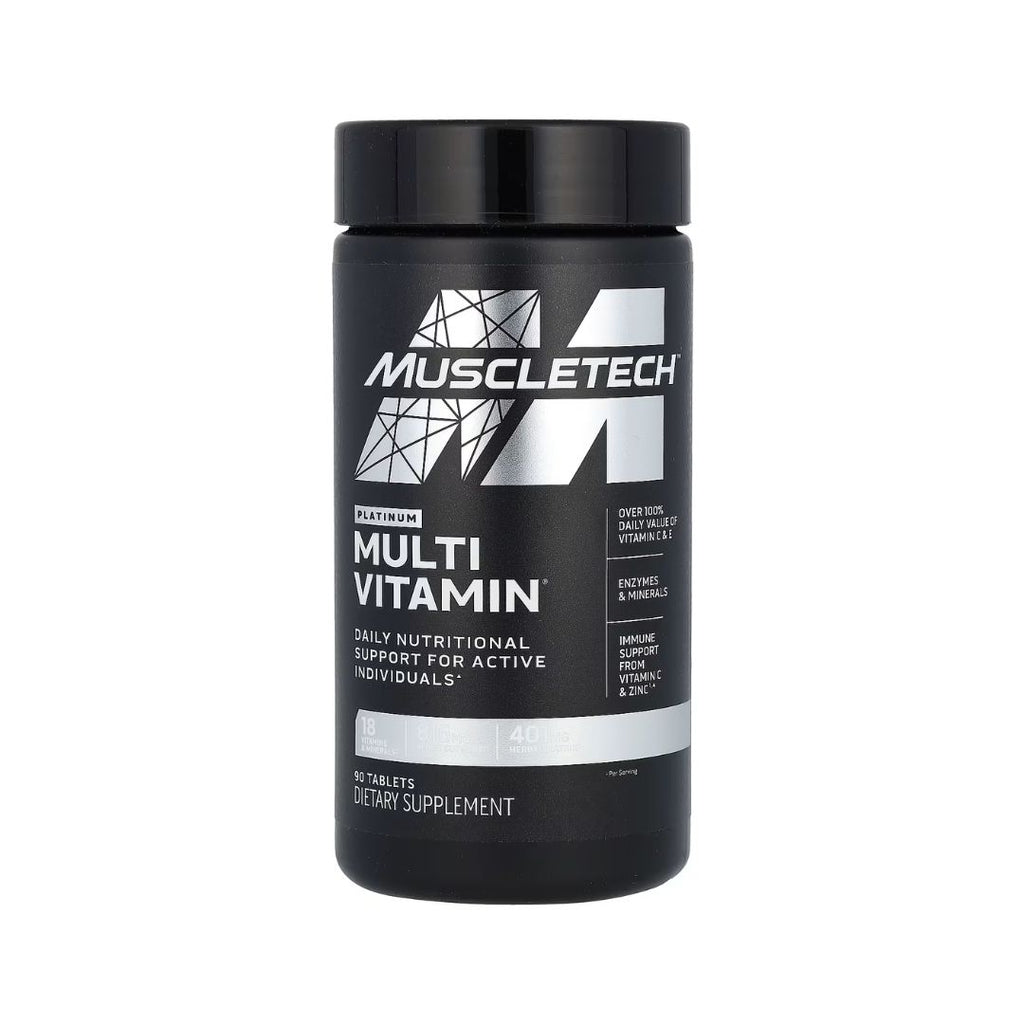 MuscleTech Platinum MultiVitamin | 90 Tablets for Health & Athletic Performance