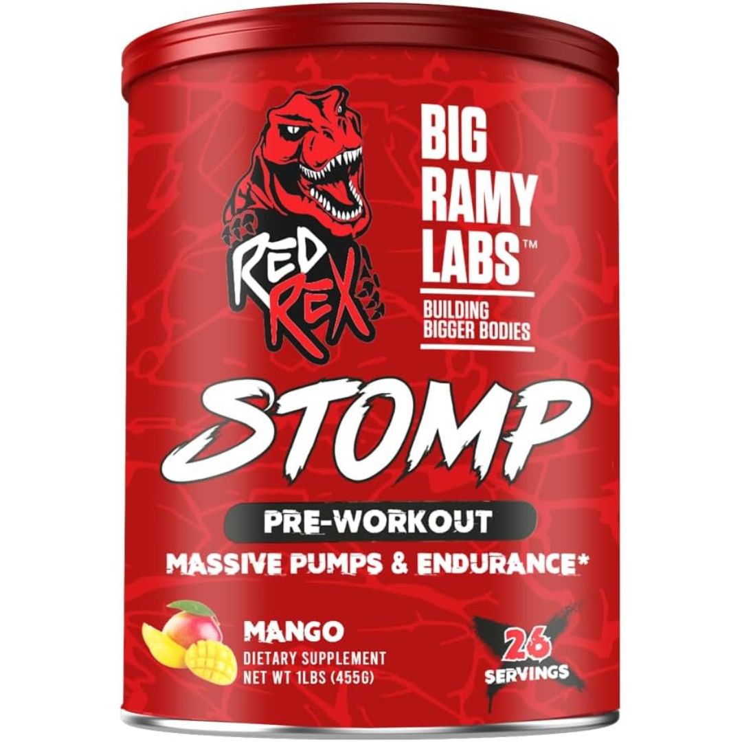 Big Ramy Labs Red Rex Stomp – Pre‑Workout | 26 Servings