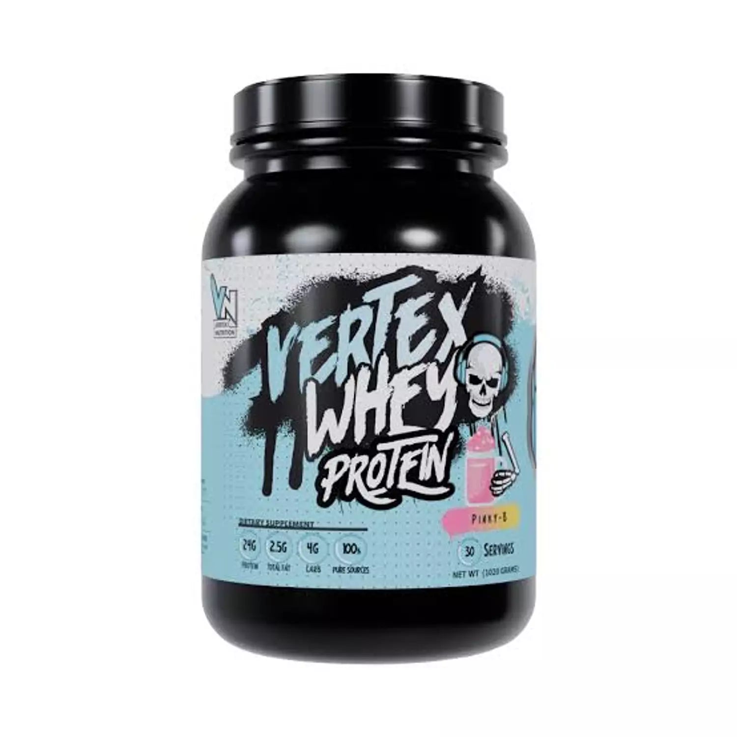 Vertex Nutrition Whey Protein 900g (30 Servings) – 24g Protein for Muscle Growth & Recovery