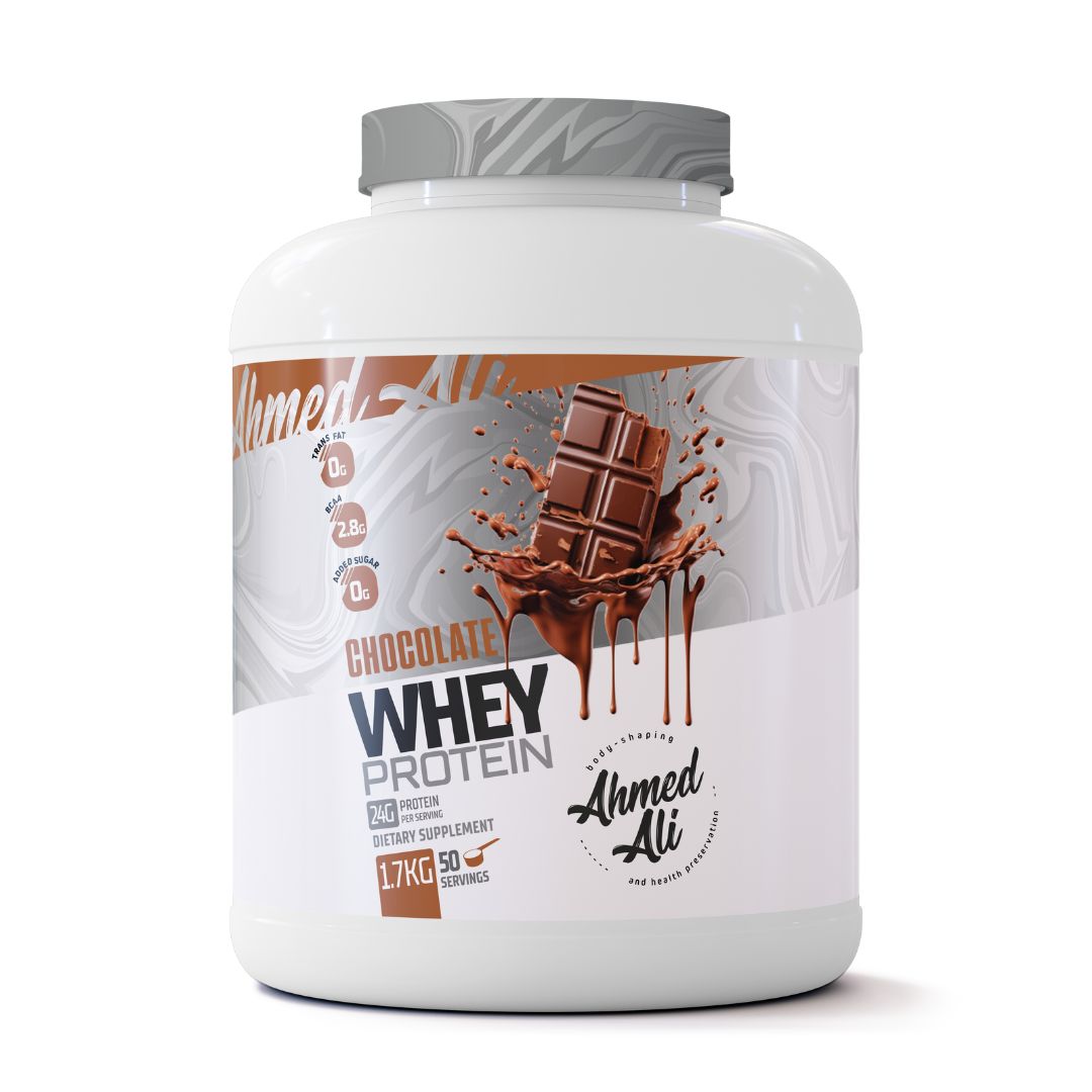 Ahmed Ali Nutrition - Whey Protein | 24g Protein for Muscle Building & Recovery